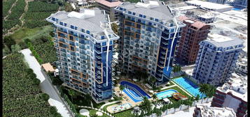 ALANYA MAHMUTLAR 1+1 54M2 FULL AKTVTEL SIFIR SATILIK DARE !