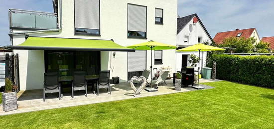 helle 3-Zimmer-EG-Wohnung mit Garten und großer Terrasse in Schaafheim