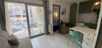 Appartement meublé  à louer, 2 pièces, 1 chambre, 23 m²