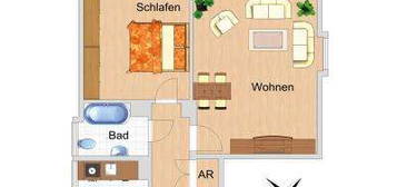 Dachgeschosswohnung in bevorzugter Wohnlage sucht Mieter!