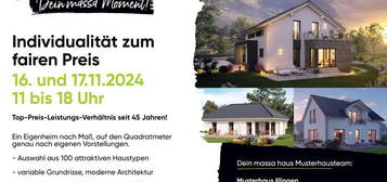 Info-Wochenende am 16./17.11.24 im Musterhaus Illingen