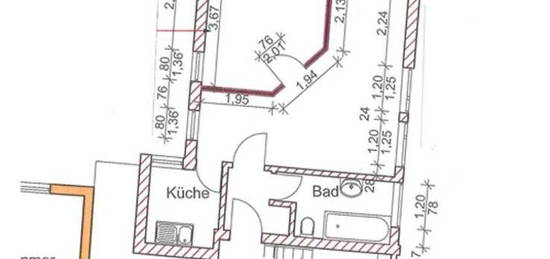 Gemütliche 2-Zimmer-Wohnung im 2. OG direkt in der Altstadt