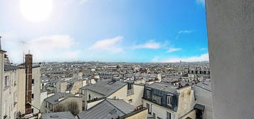 PARIS 18 - MONTMARTRE- RUE PAUL ALBERT - 2P MEUBLE VUE SUR LES T