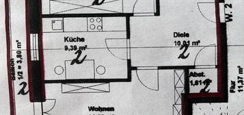 2 Zimmerwohnung in Reichenkirchen