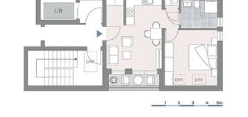 Exklusive 2-Raum-Dachgeschosswohnung mit geh. Innenausstattung mit Balkon und Blick zum Müggelsee