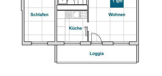 Endlich Zuhause: günstige 2-Zimmer-Wohnung (WBS)