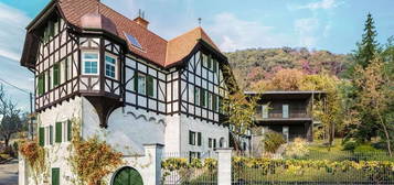 Für Altbau-Liebhaber (nicht barrierefrei!) - Villa Gritzenweg, geschichtsträchtiges Winzerhaus mit fantastischem Stadt-/Schlossbergblick