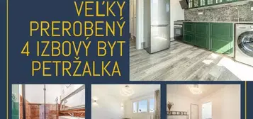 Radovan VARGA ponúka  zrekonštruovaný 4izbový byt na najvyššom poschodí