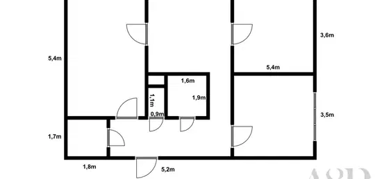 NA PREDAJ 3 IZB. BYT S LOGGIOU, 76M2, UL. JEDNORADOVÁ, HOLÍČ