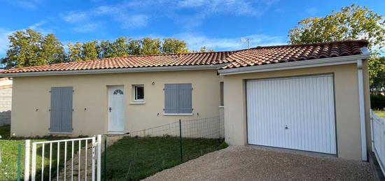 Maison T5 de plain-pied 106m² avec garage