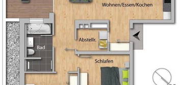 3-Zimmer-Penthouse-Wohnung in Kehl-Sundheim