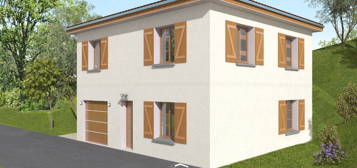 Maison de charme de 94m² avec garage dans le joli hameau "Les Allymes" à Ambérieu-en-Bugey