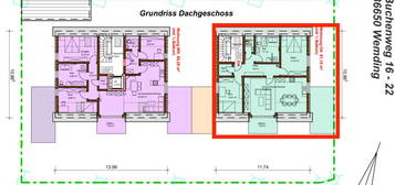 Ökologische DG-Neubauwohnung in guter Lage von Wemding