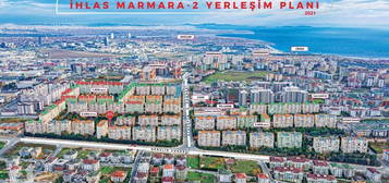 hlas Marmara Evleri 2 Ksm 1 Adada 80 m2. SATILIK 2+1 Bo D/B Cepheli Normal Kat Daire Daire