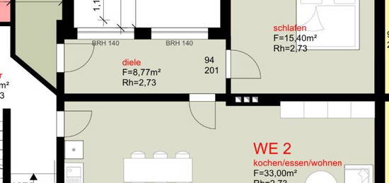 Tolle Altbauwohnung in repräsentativem. Anwesen