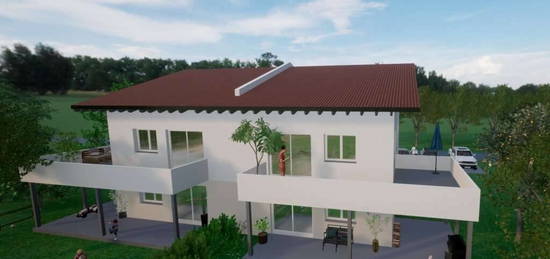 Sonnige Neubau-Eigentumswohnungen, ca. 81 m² in Eberndorf - mit Terrasse und Garten bzw. mit Balkon, Erstbezug