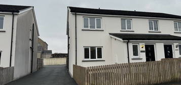 Semi-detached house for sale in Bryncwar Road, Penygroes, Llanelli, Carmarthenshire. SA14