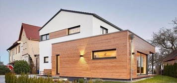 LUXHAUS Feldrandlage mit unverbaubaren Blick Einmfamilienhaus individuell planbar 207m² Schlüsselfertig 100% Wohlfühlklima – 100% Design