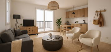 Appartement à vendre, 3 pièces, 2 chambres, 77 m²