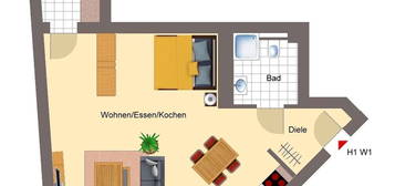 ERSTBEZUG! 1ZKB Neubau-Apartment in KfW40-Effizienzbau