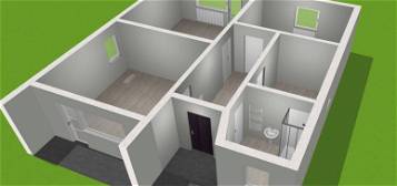 provisionsfreie modernisierte 3-Raum-Wohnung in Hoffnungsthal