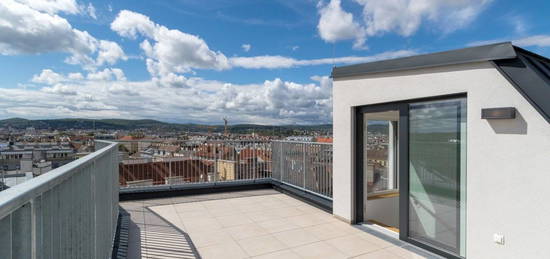 PANORAMA ROOF TOP TERRASSEN MIT ATEMBERAUBENDEN WIENBLICK! - JETZT ZUSCHLAGEN