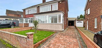 Semi-detached house for sale in Blackthorn Road, Rainham, Gillingham, Kent ME8