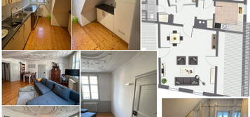 Große 2 Zimmer-Altbauwohnung in der Innenstadt (DG)