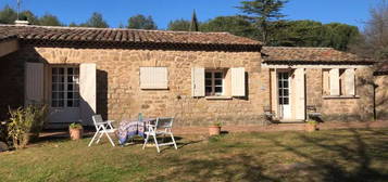 Loue Chez l’habitant : un 2 pièces meublé ou non dans la nature - 42m², Châteauneuf-le-Rouge (13)