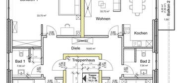 KfW 40 Neubau Erstbezug Wohnung in einer exklusiven Stadtvilla