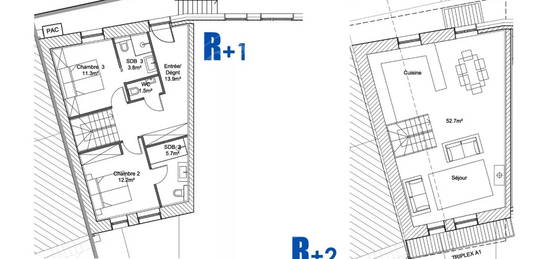 Appartement  à vendre, 4 pièces, 3 chambres, 192 m²