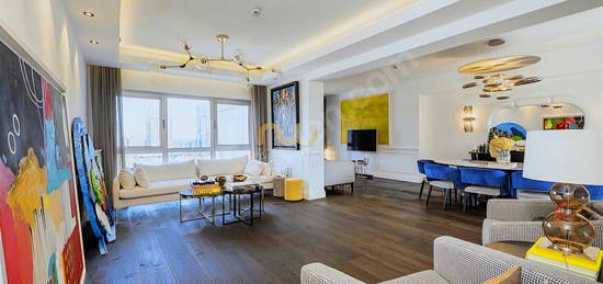 MASLAK AĞAOĞLU MY HOME DA SATILIK 315 M2 MİMARİ YAPILI PENTHOUSE