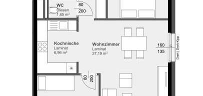 3-Zimmer Wohnung mit Balkon nahe Citypark