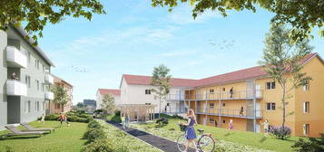 PROVISIONSFREI - ERSTBEZUG - Helle 3-Zimmer-Wohnung in ruhiger Lage mit Balkon - SÜDSEITIG - geförderte Miete - 3 Zimmer