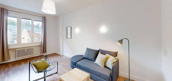 Appartement meublé  à louer, 2 pièces, 1 chambre, 62 m²