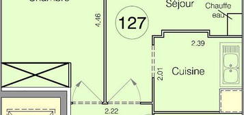 Appartement T2 meublé avec parking souterrain