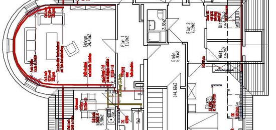 Wohnung 5Zbk Garten für WG Krankenhaus, Polizei, Studenten