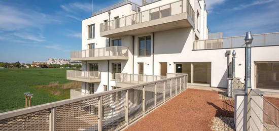 WIENER WASSER WOHNEN: Premium 5-Zimmer Neubaumaisonette mit Terrasse, Balkon und Dachgarten nahe Alte Donau