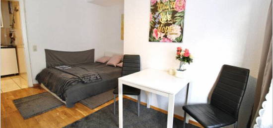 Pempelfort/Hofgarten:   Kompaktes Buisiness-Apartment in top City-Wohnlage: Ruhige Wohnstraße in