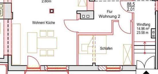 ✨2 Raum Wohnung Schleusingen-Hinternah ✨