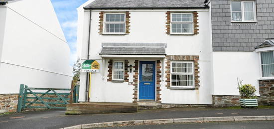 Semi-detached house for sale in Clann Meadows, Lanivet, Bodmin, Cornwall PL30