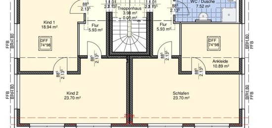 Großzügige Dachgeschosswohnung (Erstbezug) Mahlsdorf/ Hönow