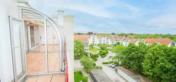 Dachterrassenwohnung mit Wintergarten und toller Aussicht in Puchheim