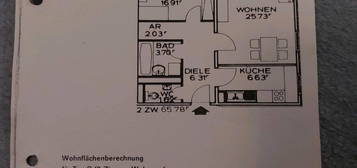 Schöne 2 Zimmer Wohnung zu vermieten