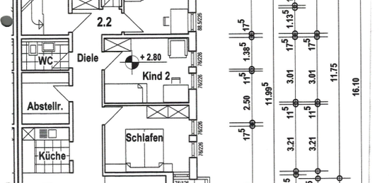 Geschmackvolle 3-Raum-EG-Wohnung mit gehobener Innenausstattung mit Garten in Eich