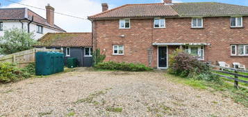 Semi-detached house for sale in St. James Lane, St. James South Elmham, Halesworth IP19