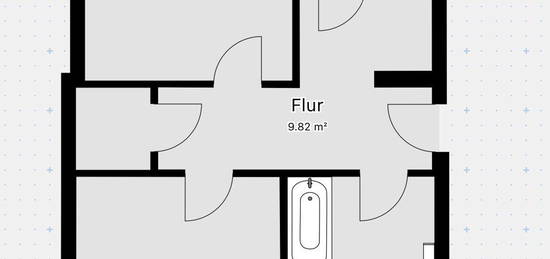 Mietwohnung 2,5 Zimmer EG inkl. Einbauküche + Lampen TOP Zustand