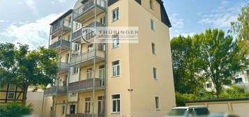 ***Wohnen am Park | Schicke Dachgeschosswohnung | Klimaanlage | 2 Balkone | Stellplatz***