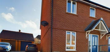 Semi-detached house to rent in Saunders Way, Beggarwood, Basingstoke RG23