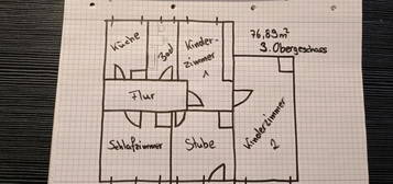 Suche Nachmieter für 4 Raum Wohnung